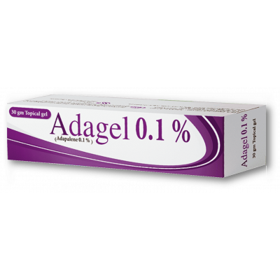 ADAGEL 0.1% ( ADAPALENE ) TOPICAL GEL. 30 GM